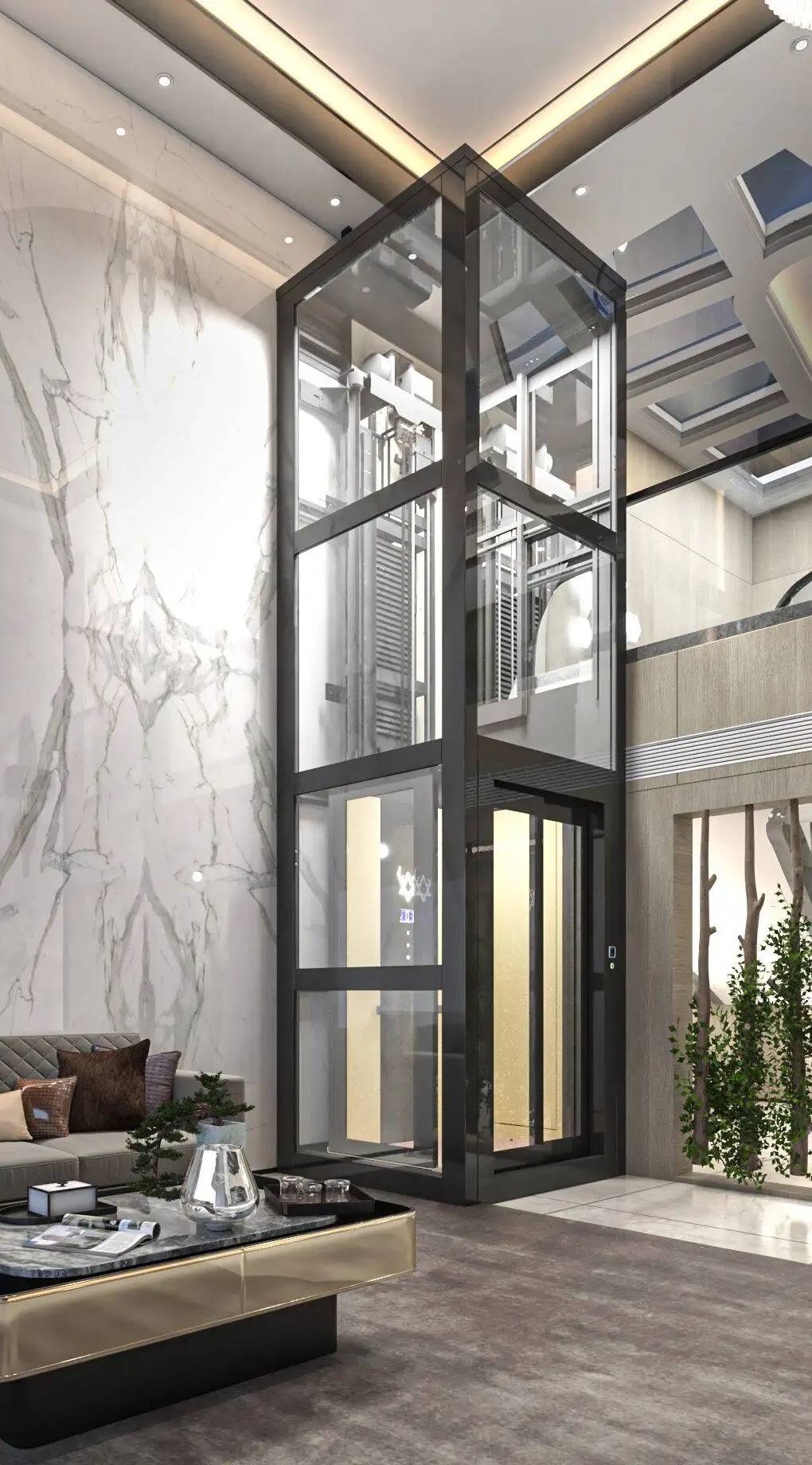 Gearless Home Elevators